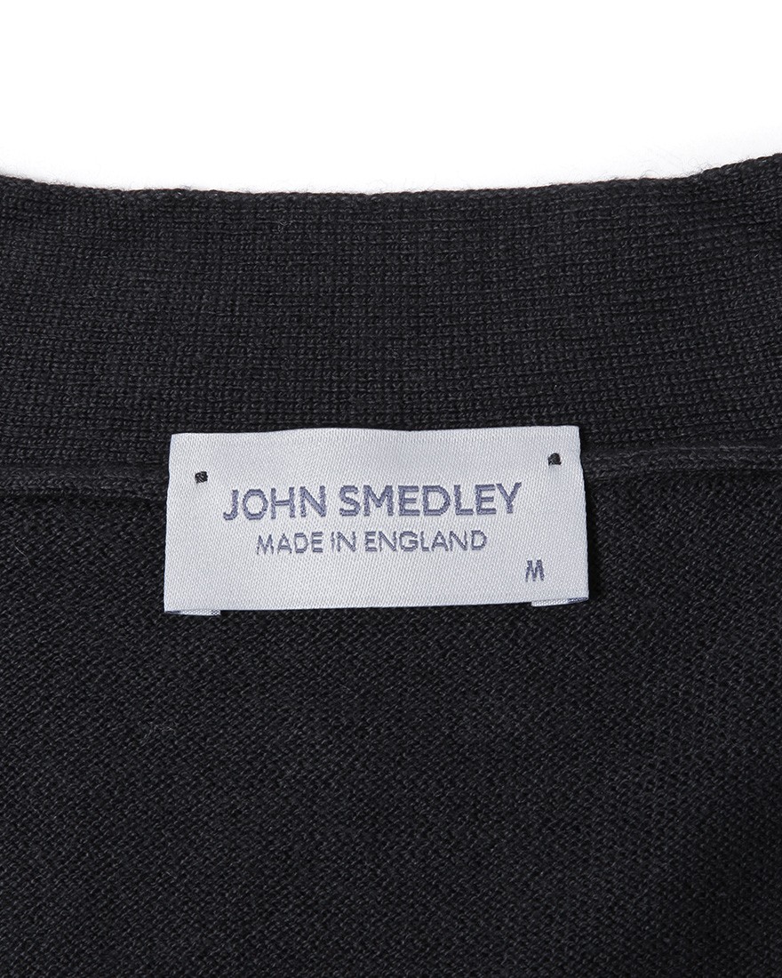JOHN SMEDLEY24G シーアイランドコットン ボタンレスカーディガン【S4680（日本別注）】05l