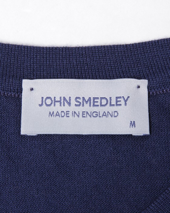 JOHN SMEDLEY30G シーアイランドコットン 長袖クルーネックニット【ROWLAND/EASY FIT】06l