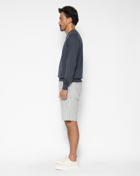 JOHN SMEDLEY30G シーアイランドコットン 長袖クルーネックニット【ROWLAND/EASY FIT】17l