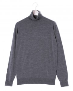 30G ウール ロングスリーブ タートルネックニット【RICHARDS/EASY FIT】