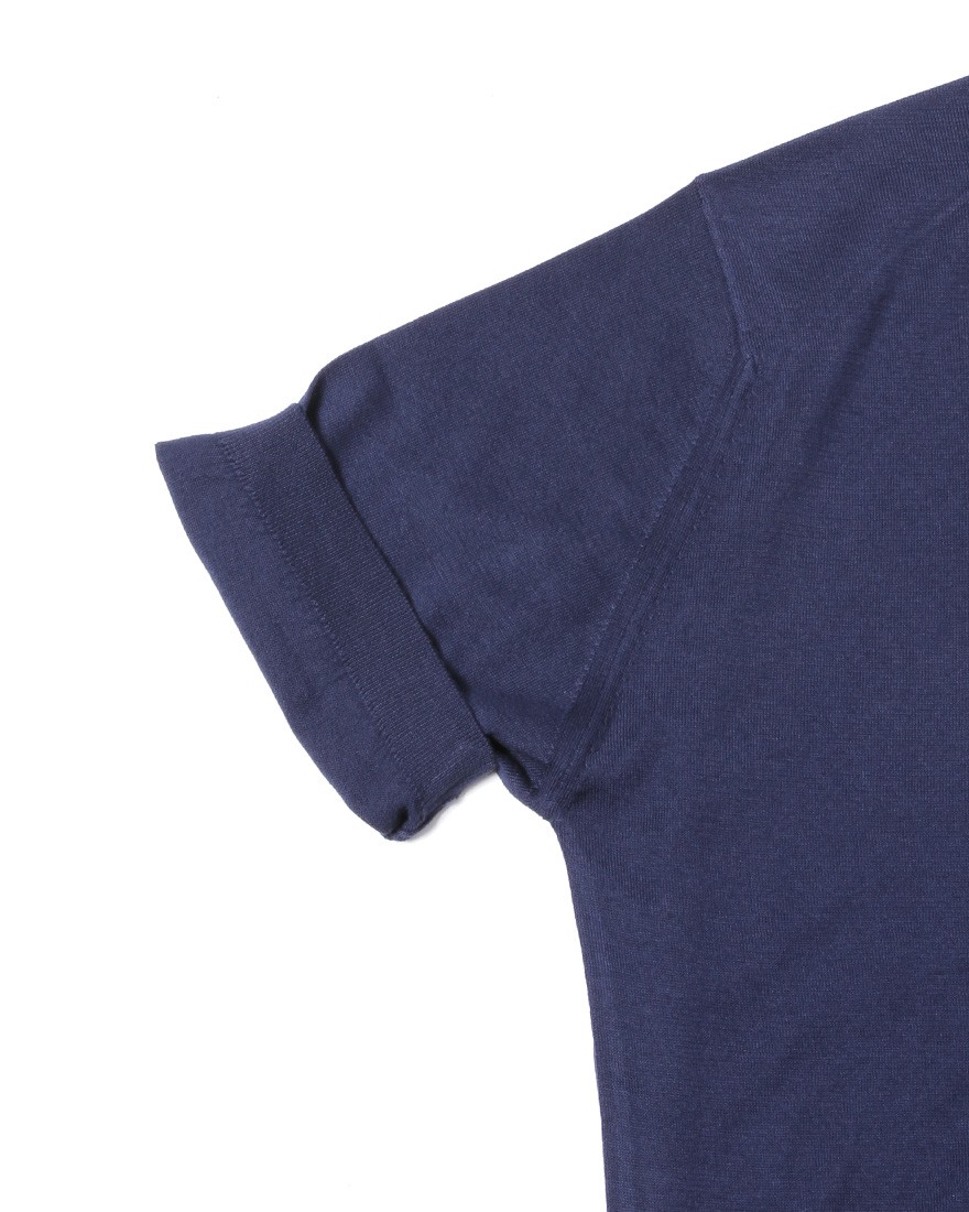 JOHN SMEDLEY30G シーアイランドコットン半袖クルーネックニット【S4633（日本別注）】07l