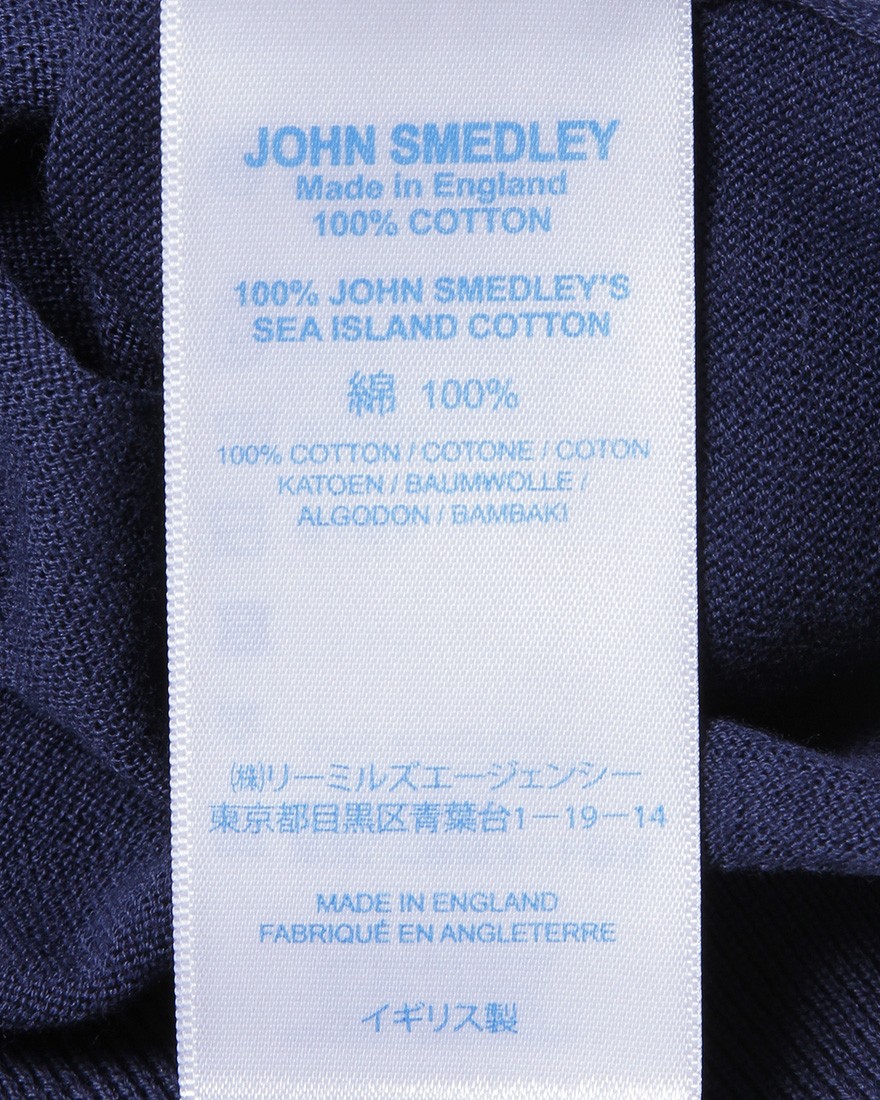 JOHN SMEDLEY30G シーアイランドコットン半袖クルーネックニット【S4633（日本別注）】09l