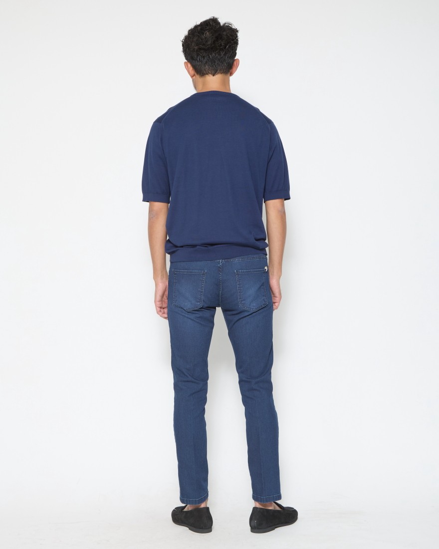 JOHN SMEDLEY30G シーアイランドコットン半袖クルーネックニット【S4633（日本別注）】13l
