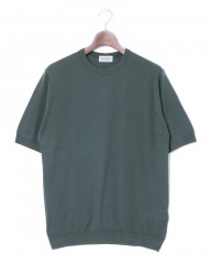 JOHN SMEDLEY30G シーアイランドコットン半袖クルーネックニット【S4633（日本別注）】mb_c0