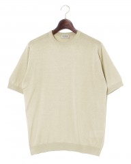 JOHN SMEDLEY30G シーアイランドコットン半袖クルーネックニット【S4633（日本別注）】mb_c1