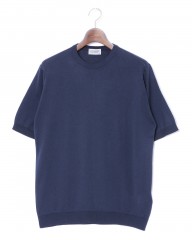 JOHN SMEDLEY30G シーアイランドコットン半袖クルーネックニット【S4633（日本別注）】mb_c3