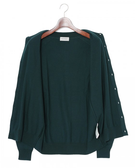 JOHN SMEDLEY24G ロングスリーブ ニットシャツ【TIBOR/EASY FIT】11l