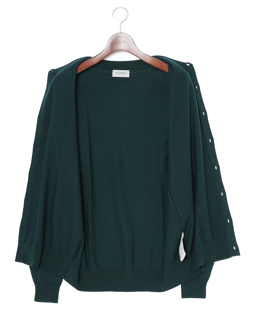 JOHN SMEDLEY24G ロングスリーブ ニットシャツ【TIBOR/EASY FIT】11l
