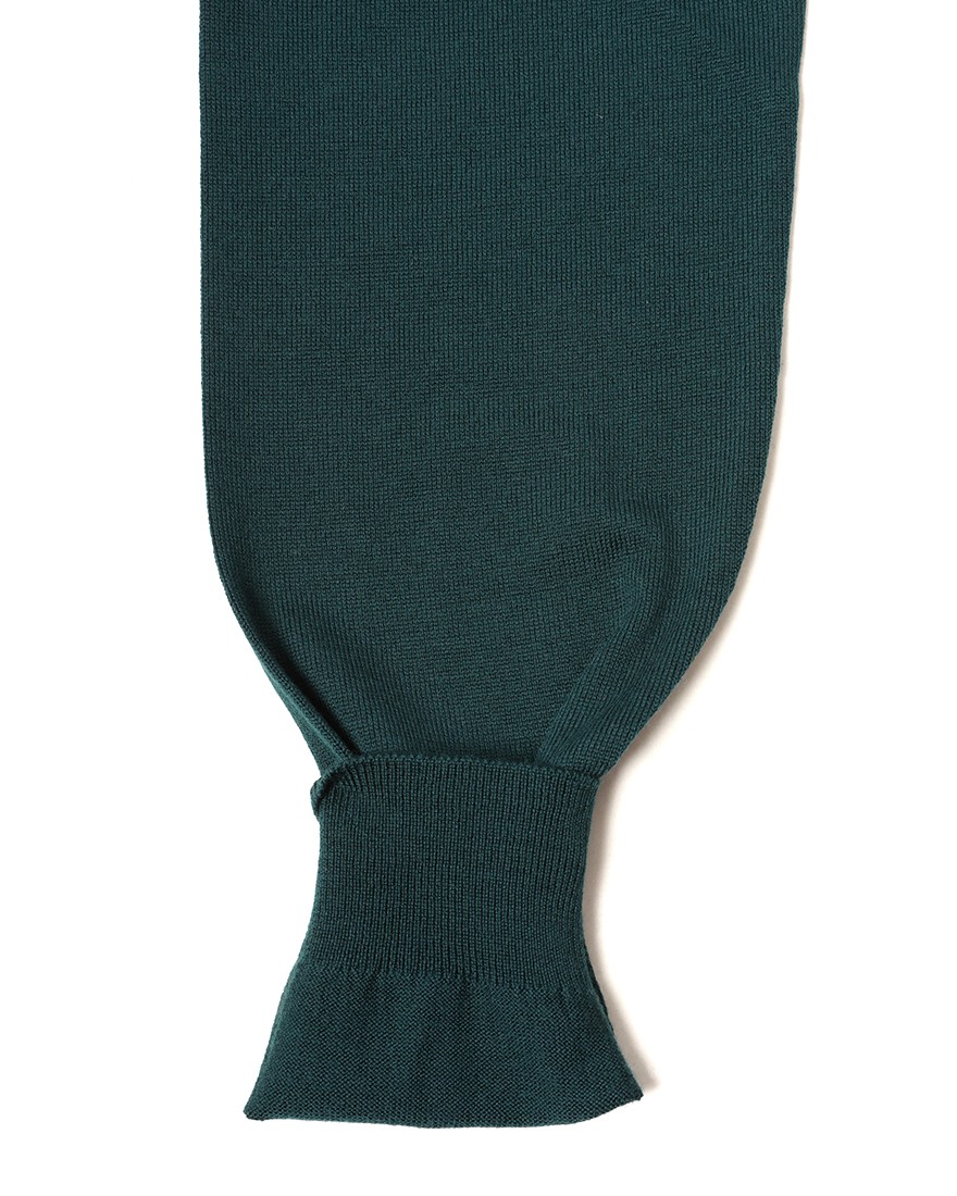 JOHN SMEDLEY24G ロングスリーブ ニットシャツ【TIBOR/EASY FIT】14l