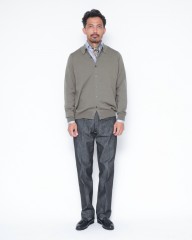 JOHN SMEDLEY24G ロングスリーブ ニットシャツ【TIBOR/EASY FIT】mb_01l
