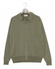 JOHN SMEDLEY24G ロングスリーブ ニットシャツ【TIBOR/EASY FIT】mb_c0