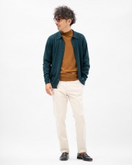 JOHN SMEDLEY24G ロングスリーブ ニットシャツ【TIBOR/EASY FIT】mb_ma