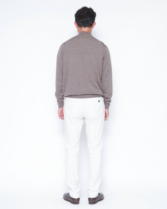 JOHN SMEDLEY30G ロングスリーブモックネックニット【KILDAY/MODERN FIT】03l