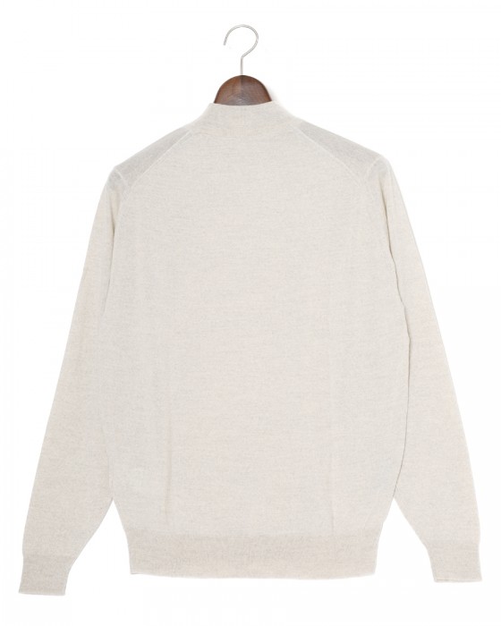 JOHN SMEDLEY30G ロングスリーブモックネックニット【KILDAY/MODERN FIT】05l