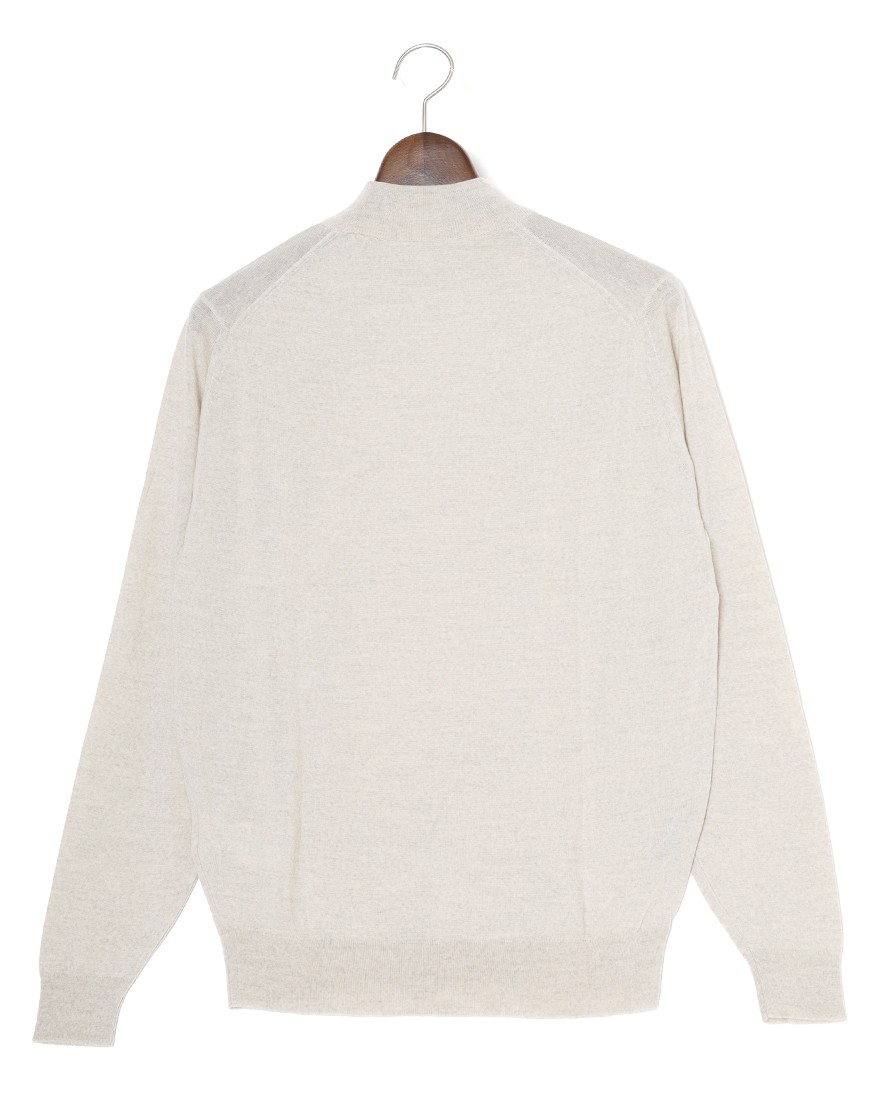 JOHN SMEDLEY30G ロングスリーブモックネックニット【KILDAY/MODERN FIT】05l