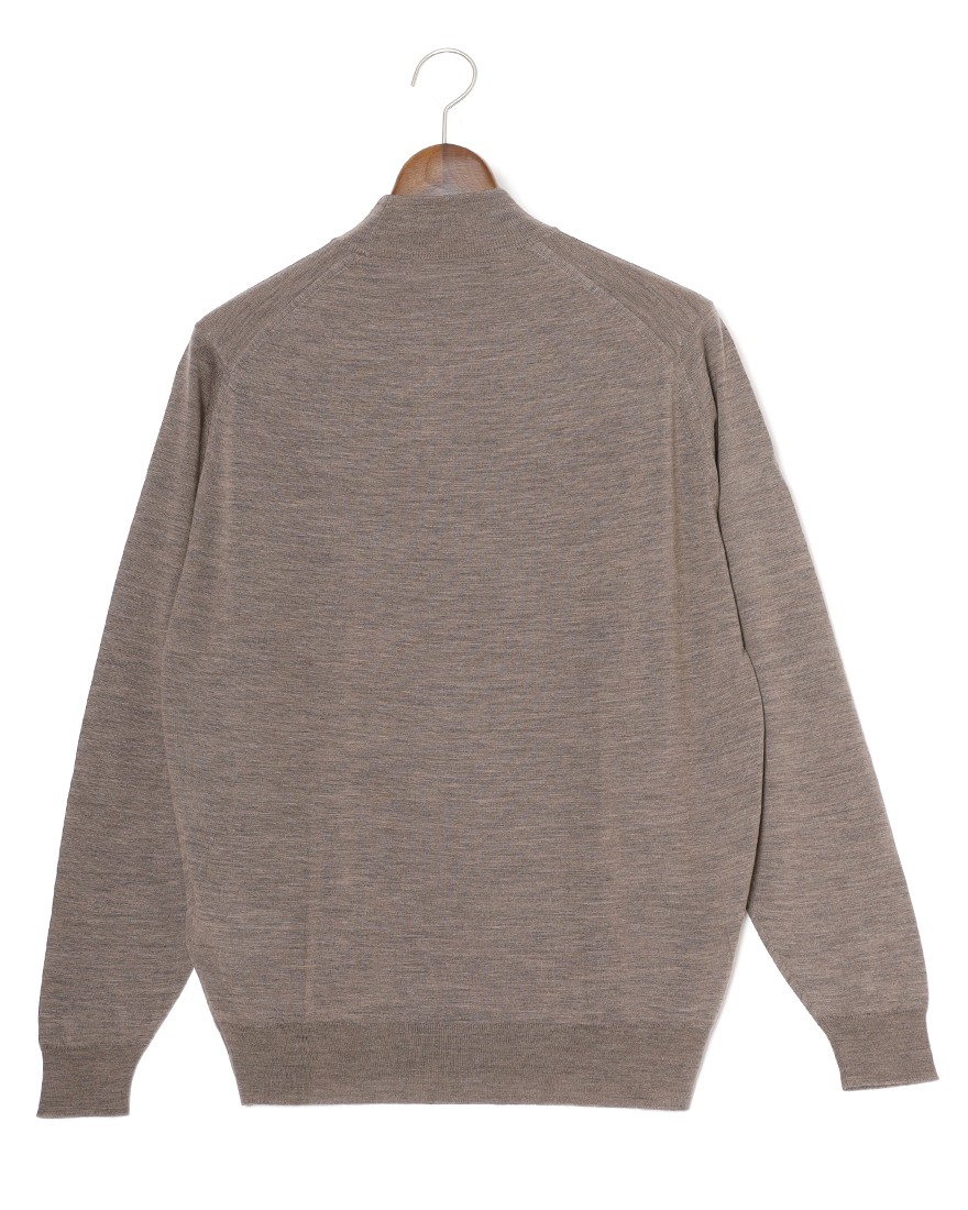 JOHN SMEDLEY30G ロングスリーブモックネックニット【KILDAY/MODERN FIT】06l