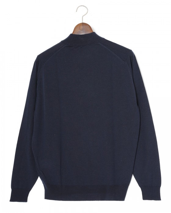 JOHN SMEDLEY30G ロングスリーブモックネックニット【KILDAY/MODERN FIT】07l