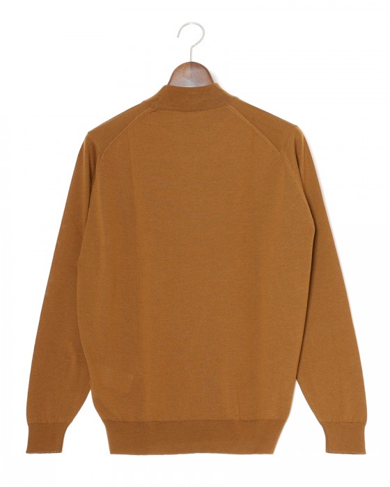 JOHN SMEDLEY30G ロングスリーブモックネックニット【KILDAY/MODERN FIT】08l