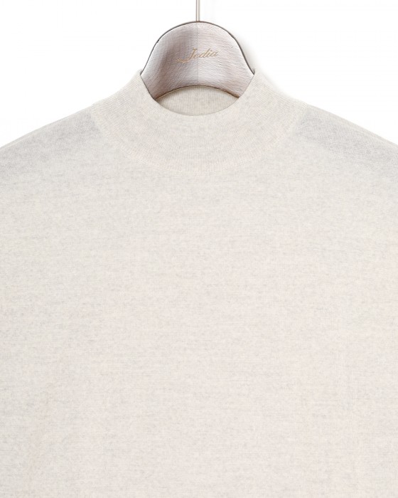 JOHN SMEDLEY30G ロングスリーブモックネックニット【KILDAY/MODERN FIT】09l
