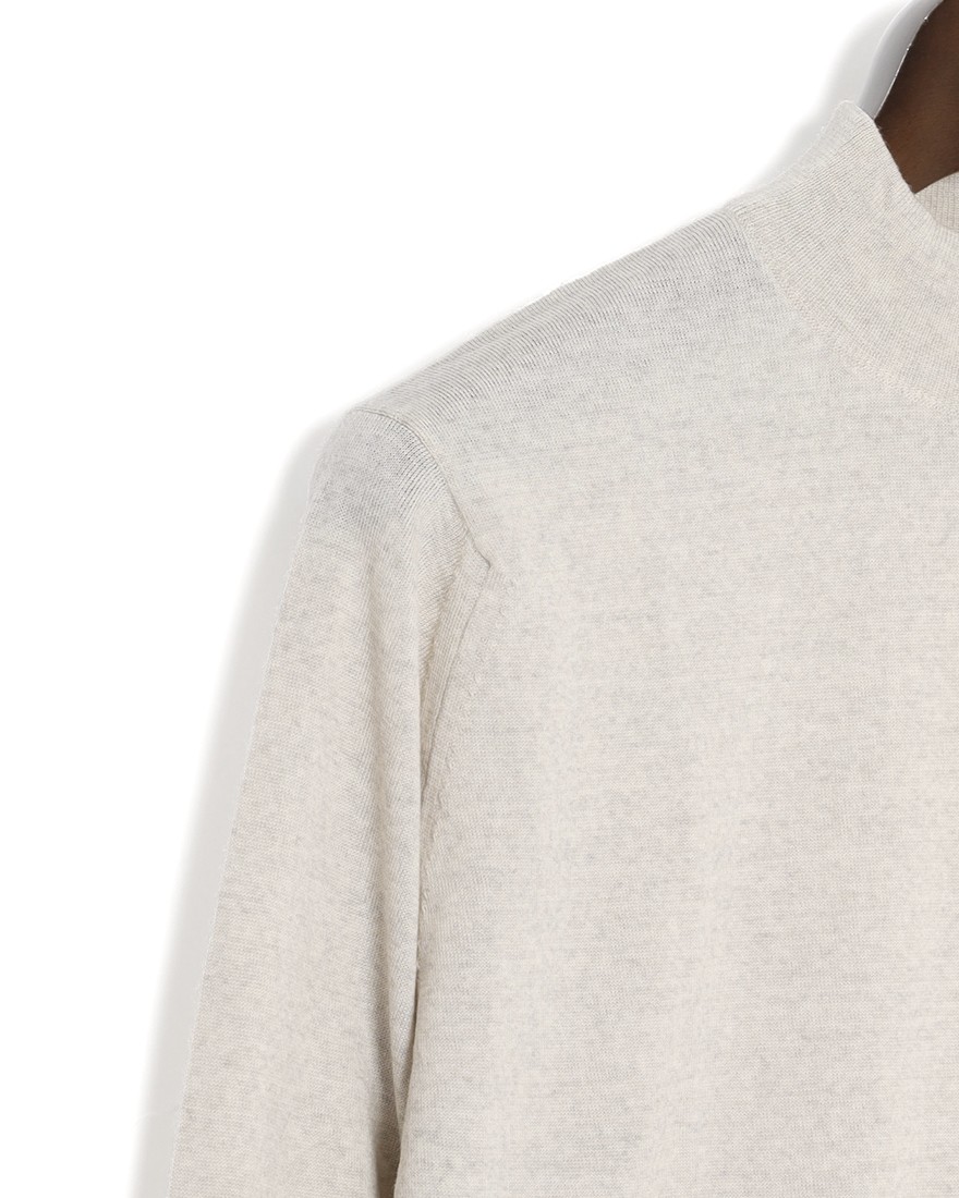 JOHN SMEDLEY30G ロングスリーブモックネックニット【KILDAY/MODERN FIT】10l