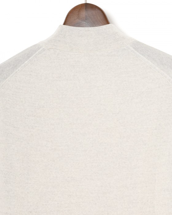 JOHN SMEDLEY30G ロングスリーブモックネックニット【KILDAY/MODERN FIT】11l