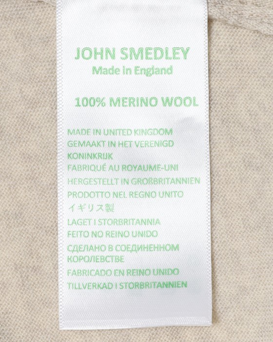 JOHN SMEDLEY30G ロングスリーブモックネックニット【KILDAY/MODERN FIT】16l