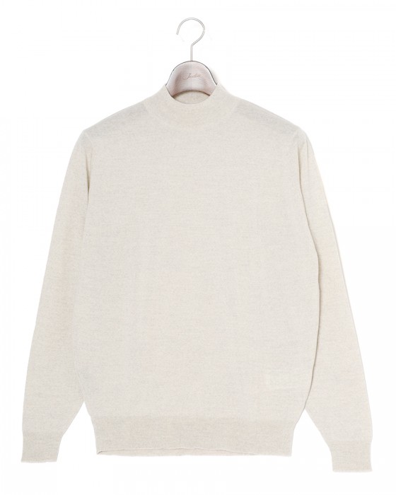 JOHN SMEDLEY30G ロングスリーブモックネックニット【KILDAY/MODERN FIT】ma