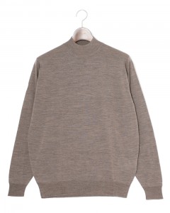 30G ロングスリーブモックネックニット【KILDAY/MODERN FIT】