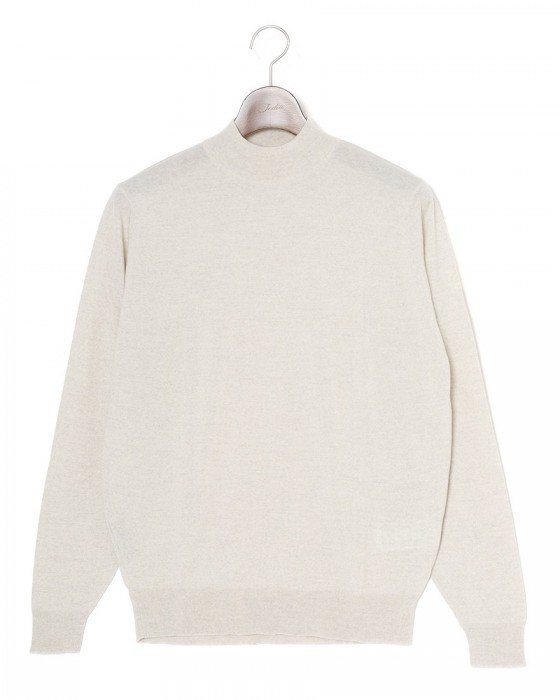 JOHN SMEDLEY30G ロングスリーブモックネックニット【KILDAY/MODERN FIT】ma