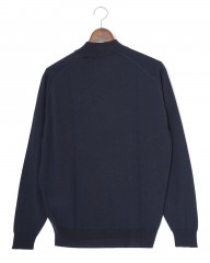 JOHN SMEDLEY30G ロングスリーブモックネックニット【KILDAY/MODERN FIT】mb_07l