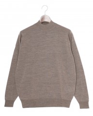 JOHN SMEDLEY30G ロングスリーブモックネックニット【KILDAY/MODERN FIT】mb_c1