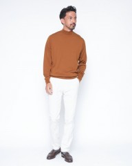 JOHN SMEDLEY30G ロングスリーブモックネックニット【KILDAY/MODERN FIT】mb_ma