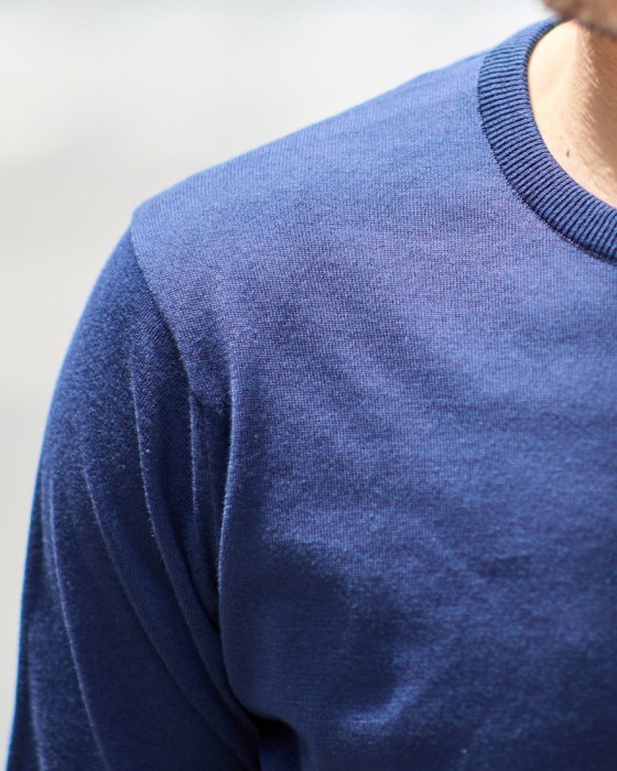 JOHN SMEDLEY30G シーアイランドコットン 半袖クルーネックニット【KIELL/MODERN FIT】16l
