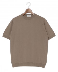 30G シーアイランドコットン 半袖クルーネックニット【KIELL/MODERN FIT】