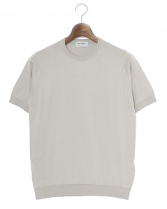 30G シーアイランドコットン 半袖クルーネックニット【KIELL/MODERN FIT】