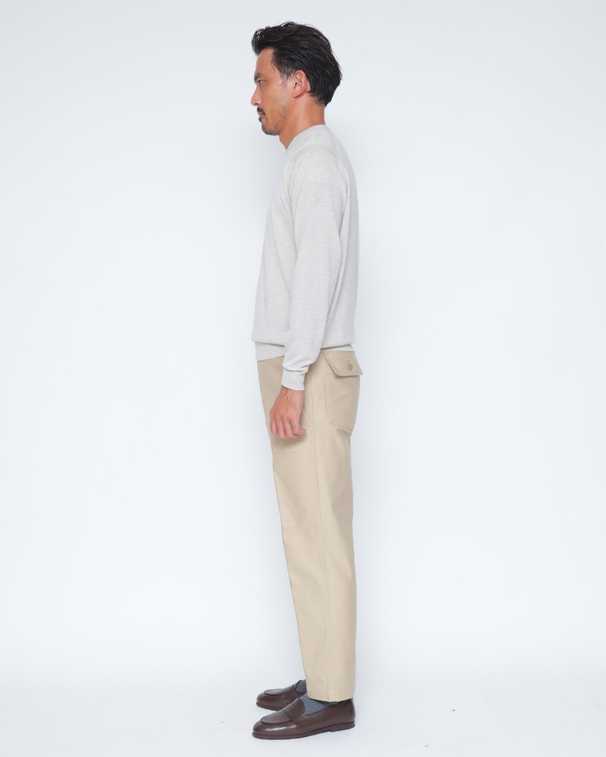 JOHN SMEDLEY30G ロングスリーブクルーネックニット【SCANLAN/MODERN FIT】02l