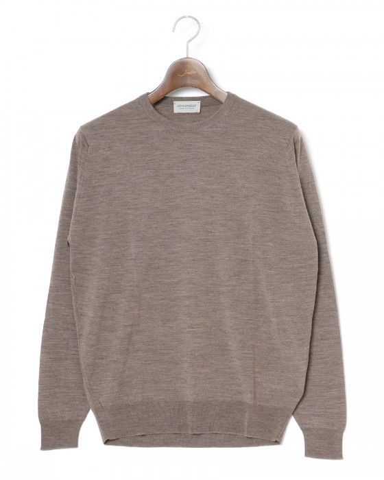 JOHN SMEDLEY30G ロングスリーブクルーネックニット【SCANLAN/MODERN FIT】ma