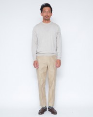 JOHN SMEDLEY30G ロングスリーブクルーネックニット【SCANLAN/MODERN FIT】mb_01l