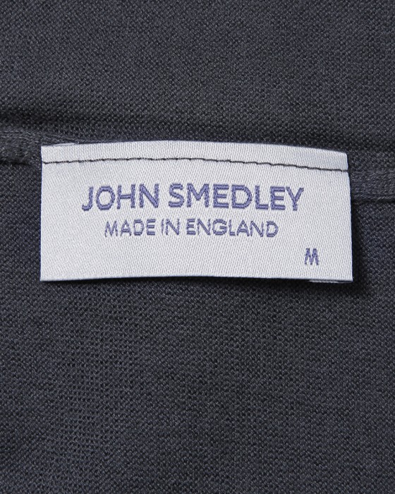 JOHN SMEDLEY30G シーアイランドコットン 半袖モックネックニット【ARBER/MODERN FIT】06l