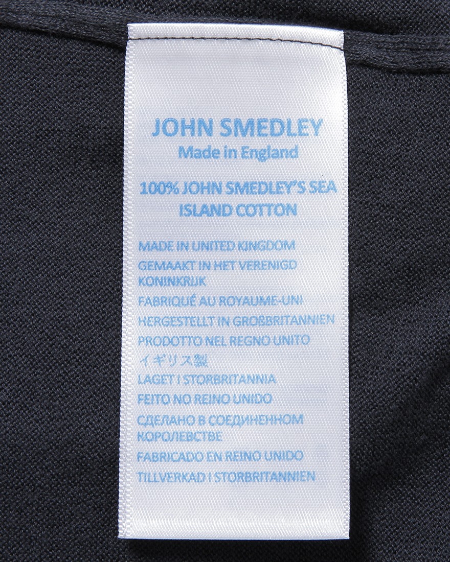 JOHN SMEDLEY30G シーアイランドコットン 半袖モックネックニット【ARBER/MODERN FIT】10l