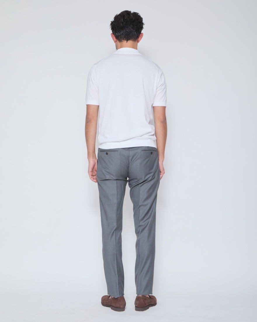 JOHN SMEDLEY30G シーアイランドコットン 半袖モックネックニット【ARBER/MODERN FIT】14l