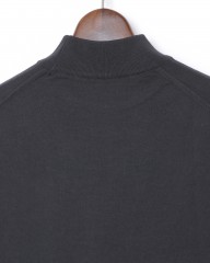 JOHN SMEDLEY30G シーアイランドコットン 半袖モックネックニット【ARBER/MODERN FIT】mb_05l
