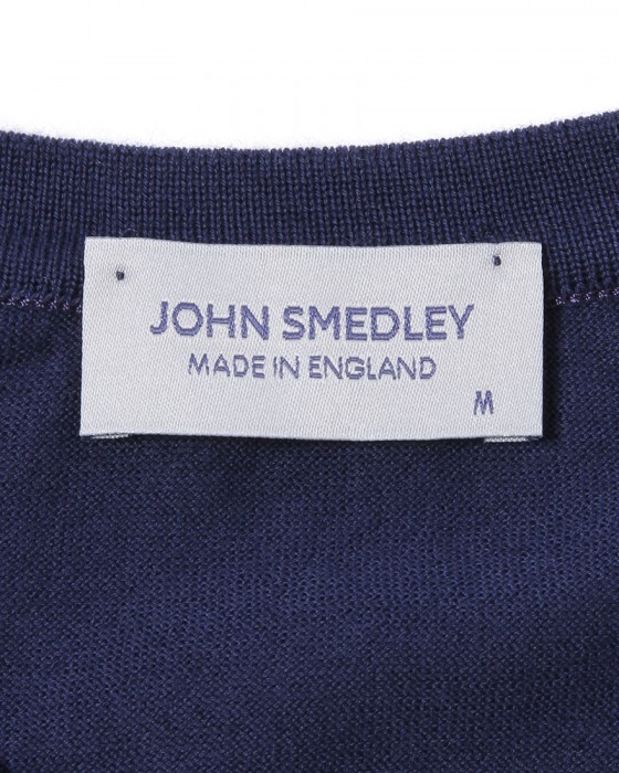 JOHN SMEDLEY30G シーアイランドコットン 長袖クルーネックニット【ROWLAND/EASY FIT】06l