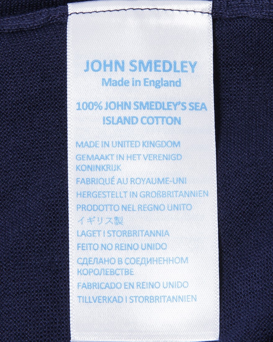 JOHN SMEDLEY30G シーアイランドコットン 長袖クルーネックニット【ROWLAND/EASY FIT】10l