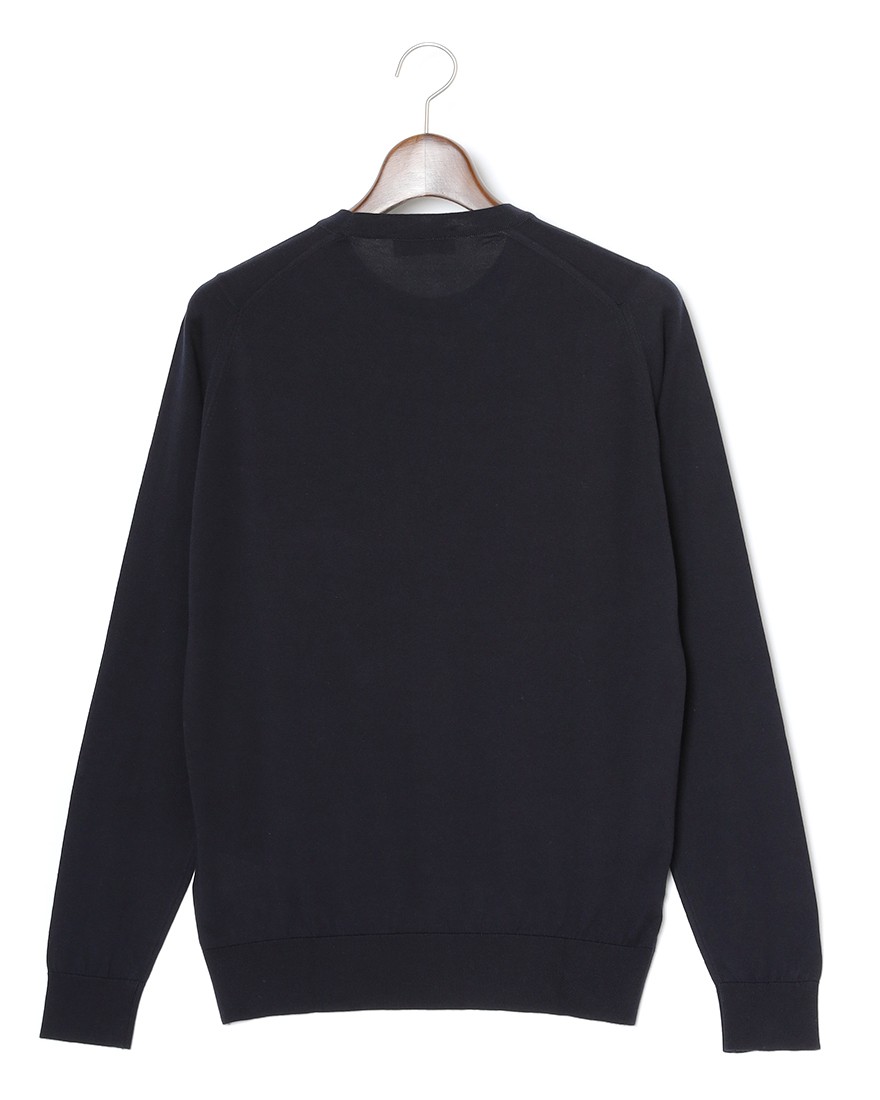 JOHN SMEDLEY30G シーアイランドコットン 長袖クルーネックニット【ROWLAND/EASY FIT】15l