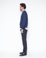 JOHN SMEDLEY30G シーアイランドコットン 長袖クルーネックニット【ROWLAND/EASY FIT】mb_13l