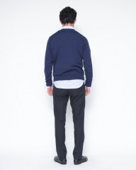 JOHN SMEDLEY30G シーアイランドコットン 長袖クルーネックニット【ROWLAND/EASY FIT】mb_14l