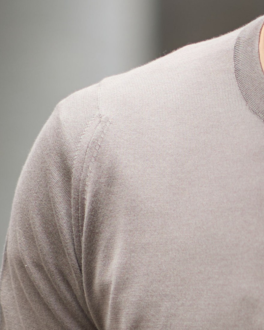 JOHN SMEDLEY30G シーアイランドコットン 半袖クルーネックニット【KEMPTON/EASY FIT】14l