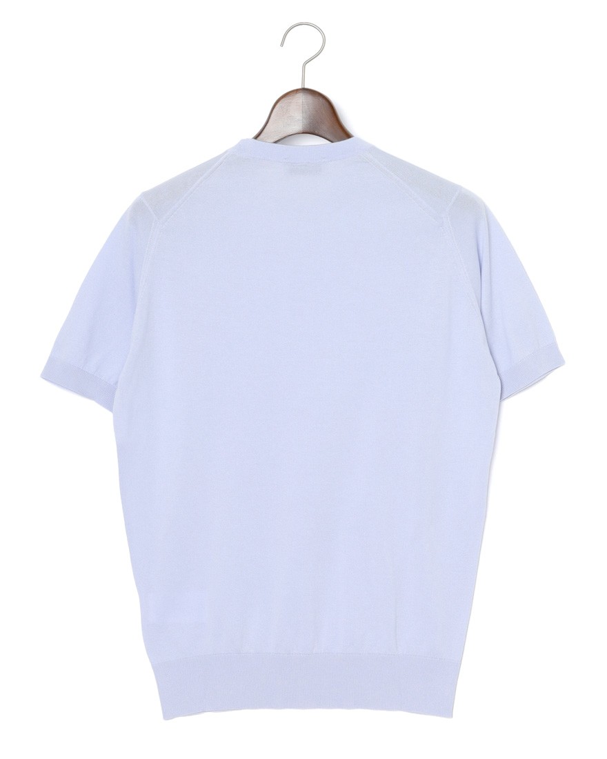 JOHN SMEDLEY30G シーアイランドコットン 半袖クルーネックニット【KEMPTON/EASY FIT】19l