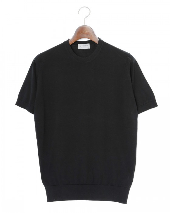 JOHN SMEDLEY30G シーアイランドコットン 半袖クルーネックニット【KEMPTON/EASY FIT】c4